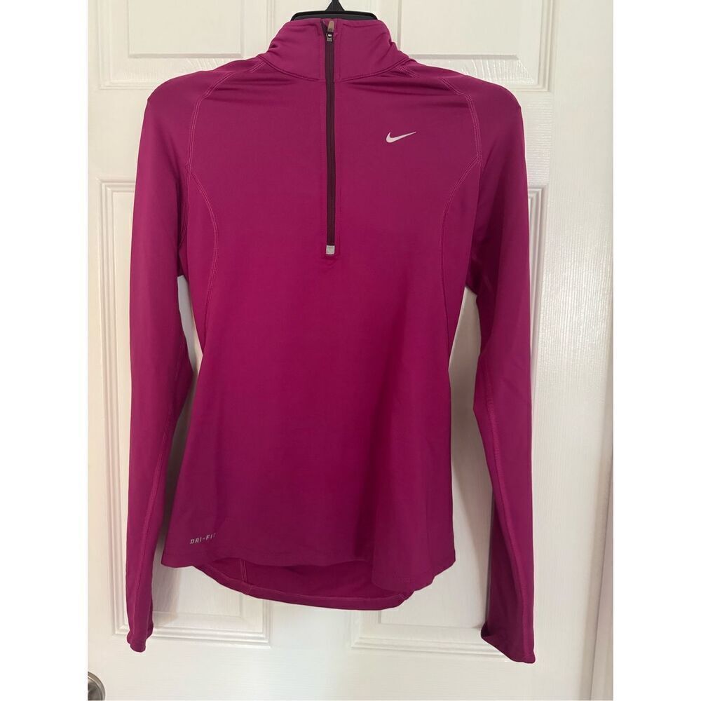 Nike Henley zip up lightweight jacket sz small